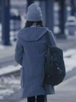 Winter Spring Summer or Fall Remi Gray Wool Coat