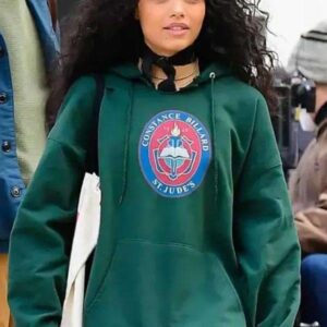 Zoya Lott Gossip Girl Green Hoodie