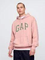 Gap VintageSoft Hoodie pink fleece material