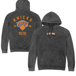 New York Knicks Vintage Hoodie Front View