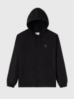 Black Stylish Coaches Jacket by OVO