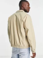 Polo Ralph Lauren Beige Harrington Jacket Side Profile