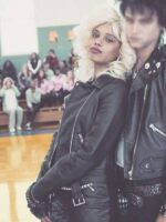 13 Reasons Why S01 Jessica Davis Black Biker Leather Jacket