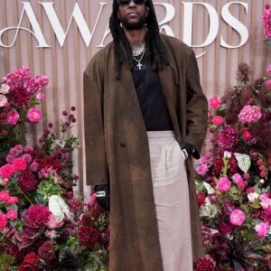 2 Chainz BET Awards Brown Trench Coat