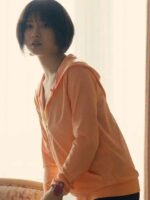Alice in Borderland Yuzuha Usagi Orange Zip Up Hoodie