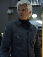 Alien Earth 2025 Timothy Olyphant Grey Cotton Jacket