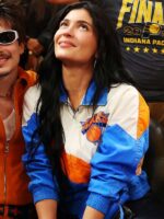 American Model Kylie Jenner Knicks Game Six Jacket