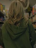 Annaleigh Ashford Green Hooded Coat