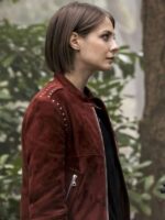 Arrow S05 Thea Queen Brown Leather Jacket