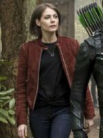 Arrow S05 Thea Queen Brown Suede Jacket