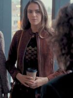 Arrow S05 Thea Queen Brown Suede Leather Jacket