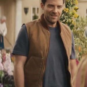 Brett Navson Grosse Pointe Garden Society S01 Brown Vest
