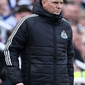 Eddie Howe Black Hooded Jacket