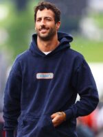 F1 Grand Prix of Austria Daniel Ricciardo Blue Hoodie