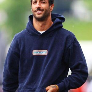 F1 Grand Prix of Austria Daniel Ricciardo Blue Hoodie