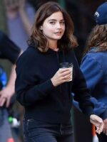 Jenna Coleman Black Hoodie