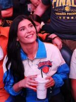Kylie Jenner Knicks Game Six Jacket