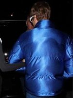 LFW Justin Bieber Blue Jacket