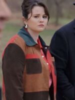 Only Murders in the Building Selena Gomez Colorblock Coat