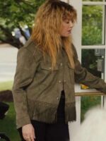 Poker Face 2023 Charlie Cale Fringe Jacket