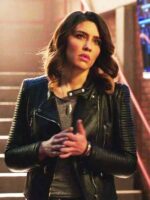 TV Series Arrow Black Canary Black Leather Jacket