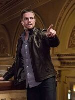 TV Series Arrow Oliver Queen Black Jacket