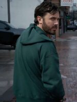 The Instigators 2024 Casey Affleck Green Pullover Hoodie