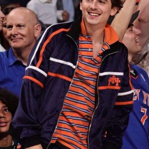 Timothee Chalamet New York Knicks Track Jacket
