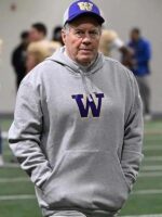 Washington Huskies Bill Belichick Gray Hoodie