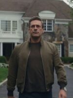 Your Friends and Neighbors Andrew Cooper Green Bomber Jacket