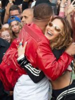 2025 Will Smith Red Leather Jacket