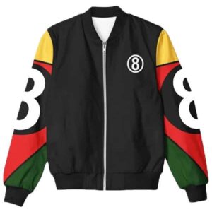 8 Ball 90s Style Vintage Bomber Jacket for Sale