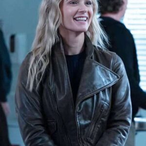 A.J. Cook Criminal Minds S18 Leather Jacket