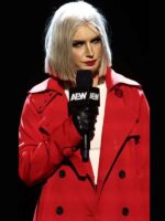 AEW Collision 2025 Toni Storm Red Trench Coat