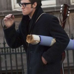 Aaron Taylor Johnson Nowhere Boy Black Wool Coat