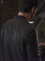 Alec Lightwood Shadowhunters Bomber Leather Jacket