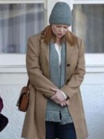 All Her Fault S01 Sarah Snook Brown Wool Coat