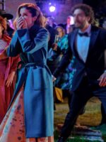 Anna Kendrick Another Simple Favor 2025 Blue Coat