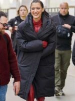 Bella Hadid The Beauty 2025 Puffer Hooded Coat
