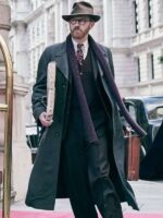 Bookish S01 Gabriel Book Grey Trench Coat