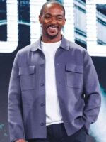Brave New World Anthony Mackie Purple Jacket