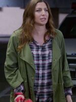 Brooklyn 99 S04 Chelsea Peretti Green Cotton Jacket