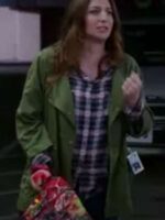 Brooklyn Nine Nine S04 Chelsea Peretti Green Cotton Jacket