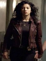Brooklyn Nine Nine S04 Rosa Diaz Maroon Jacket
