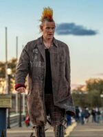 Caught Stealing 2025 Matt Smith Brown Trench Coat