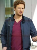 Chicago Med S04 Nick Gehlfuss Blue Jacket