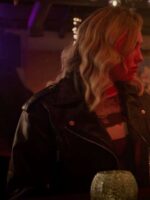 Cobra Kai S06 Tory Nichols Black Biker Leather Jacket
