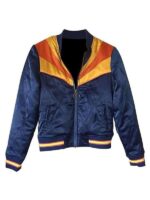 Darcy Bloom Resident Alien Rising Sun Bomber Jacket
