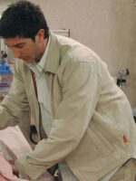 David Schwimmer Friends White Jacket