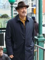 Dexter Resurrection 2025 David Zayas Blue Cotton Coat